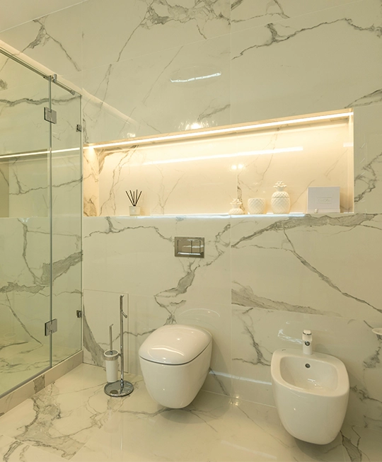 most bathrooms give you plenty