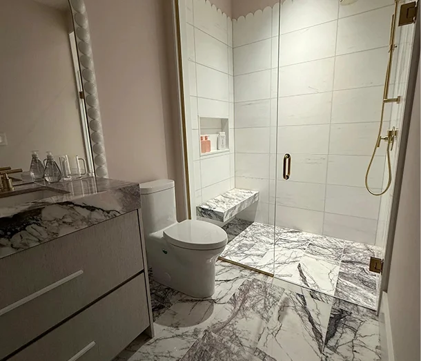bathroom renovation in concord