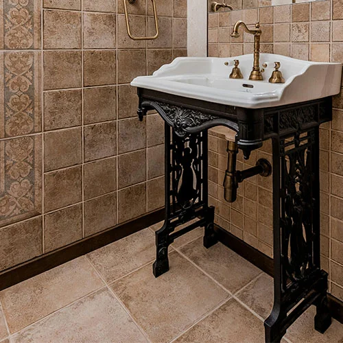 heated flooring and tile finishes