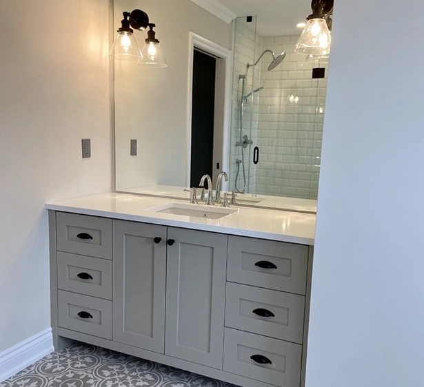 benefit from a properly sized vanity