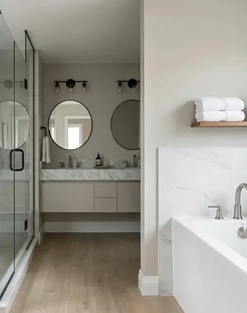 permit for a bathroom renovation in north